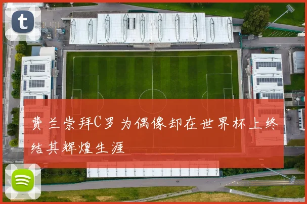费兰崇拜C罗为偶像却在世界杯上终结其辉煌生涯